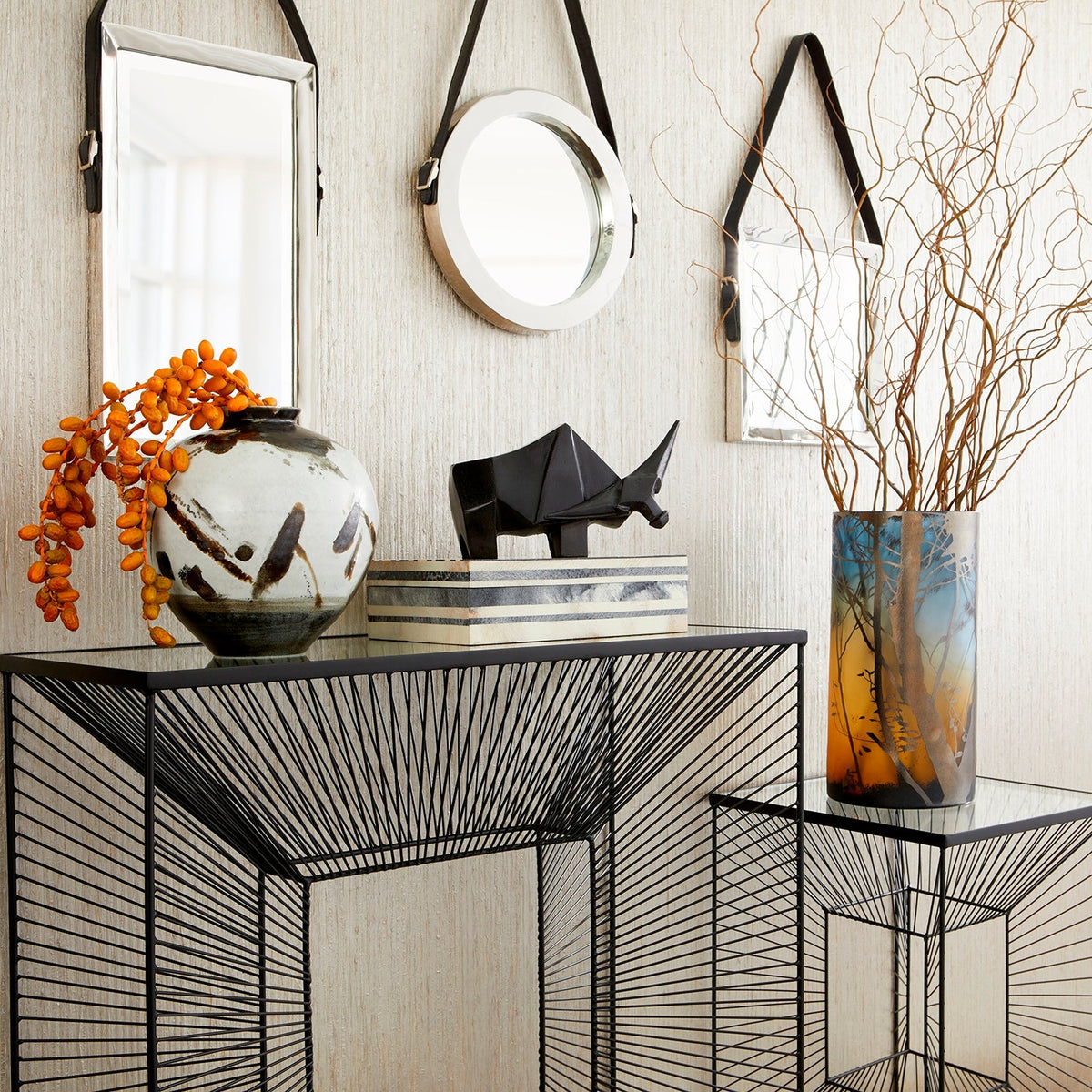 Square Venster Mirror | Modern Decorative Mirror