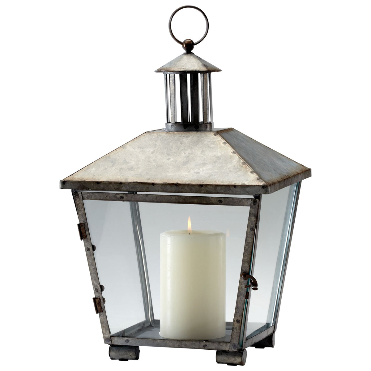 Delta Lantern | Rustic Iron - Outdoor Lantern