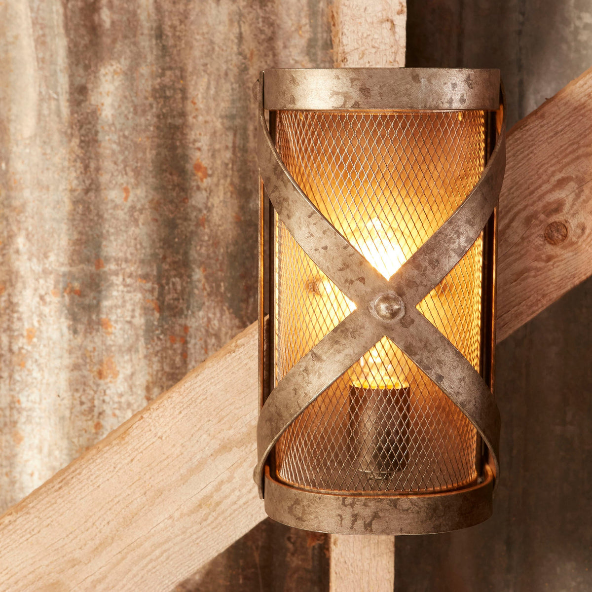 Byzantine Wall Sconce – Antique Wall Lighting Fixture in Graphite Finish | Llama Luxe Collection