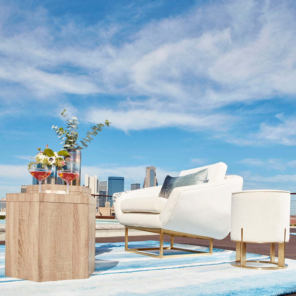 Honeycomb Tray Table | Small Honeycomb Tray Table