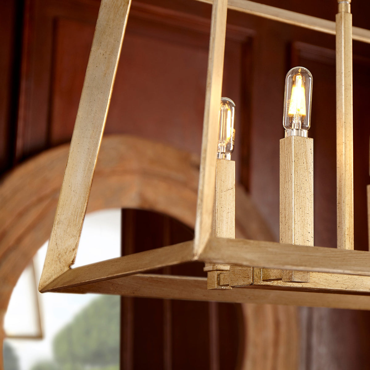 Hyperion 8 Light Island | Small Industrial Pendant Light