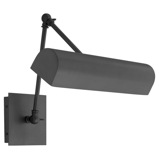 15" Gooseneck Picture Light in Matte Black – Adjustable Wall-Mounted Art & Photo Lighting